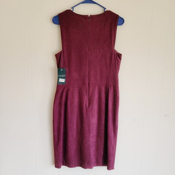Ralph Lauren Suede Feel Bodycon Mini Dress - Picture 3 of 4